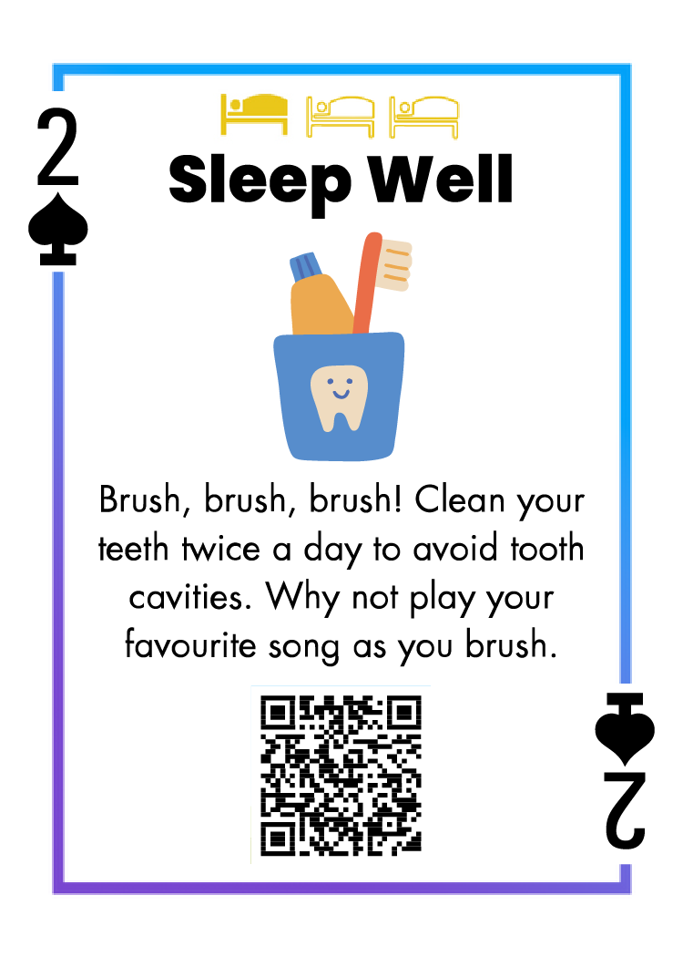 2 of Spades – Brush Your Teeth Twice A Day